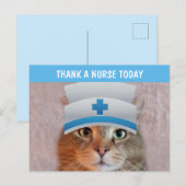 Nurse Rupie Dankbarkeit Postkarte (Vorne/Hinten)