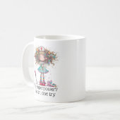 Nurse sayings- My superpower Mug Kaffeetasse (Vorderseite Links)