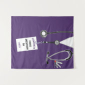 Nurse School Nurse Graduation Party Wandteppich (Vorderseite (Horizontal))
