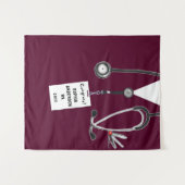 Nurse School Nurse Graduation Party Wandteppich (Vorderseite (Horizontal))