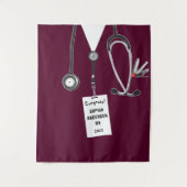 Nurse School Nurse Graduation Party Wandteppich (Vorderseite)