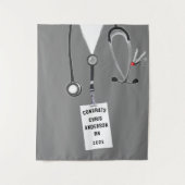 Nurse School Nurse Graduation Party Wandteppich (Vorderseite)