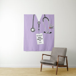 Nurse School Nurse Graduation Party Wandteppich