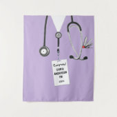 Nurse School Nurse Graduation Party Wandteppich (Vorderseite)