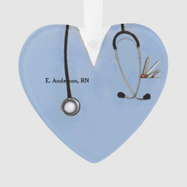 Nurse Scrubs Ornament