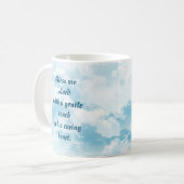 Nurse Sessing, sanfte Touch und Kümmre Herz Kaffeetasse (Vorderseite Links)