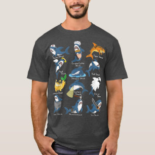 Nurse Shark Cookie Cutter Shark Angel T-Shirt