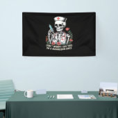 Nurse Skeleton Joke Spaß Halloween Essential T-Sh Banner (Messeveranstaltung)