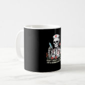 Nurse Skeleton Joke Spaß Halloween Essential T-Sh Kaffeetasse (Vorderseite Links)