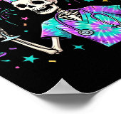 Nurse Skeleton New Year Crew 2026 Funny Er Icu Eve Poster (Ecke)