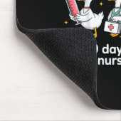 Nurse Skeleton New Year Crew 2026 Funny Er Icu Par Mousepad (Ecke)