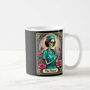 Nurse Skeleton Tarot Card Nurse Nurse Rn L Kaffeetasse