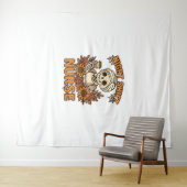 Nurse Skelett Halloween RN Nur Wandteppich (Beispiel (Horizontal))