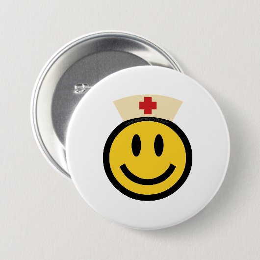 Nurse Smile Button (Vorne & Hinten)