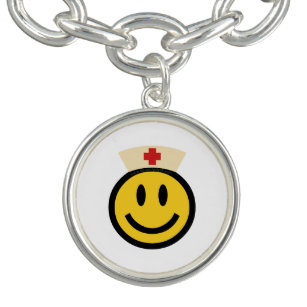 Nurse Smile Charm Armband
