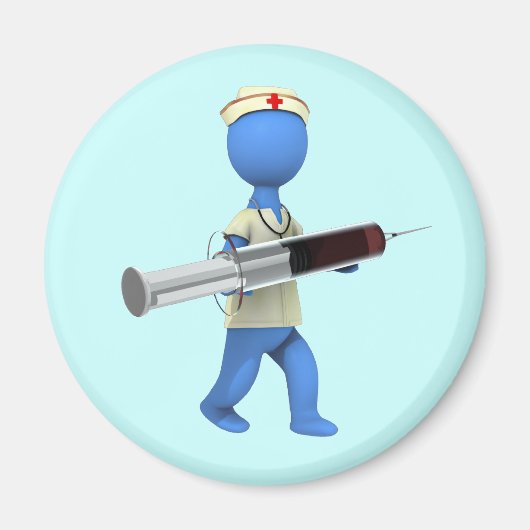 Nurse Spaß Magnet (Vorne)