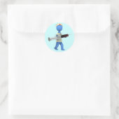 Nurse Spaß Runder Aufkleber (Tasche)