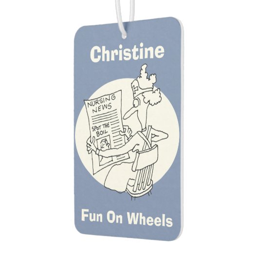 Nurse Spot the Boil Competition Autolufterfrischer (Links)