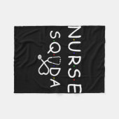 Nurse Squad Fleecedecke (Vorderseite (Horizontal))
