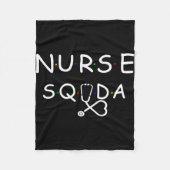 Nurse Squad Fleecedecke (Vorderseite)
