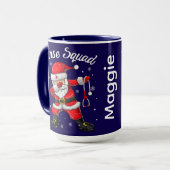 Nurse Squad Weihnachten Tasse (Vorderseite Links)