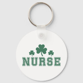 Nurse St. Patrick's Day Schlüsselanhänger