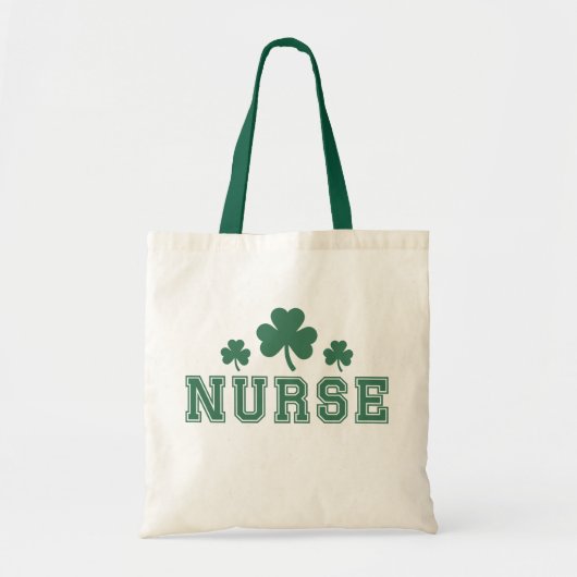 Nurse St. Patrick's Day Tote Bag Tragetasche (Vorne)