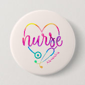 Nurse Stethoscope Button (Vorderseite)