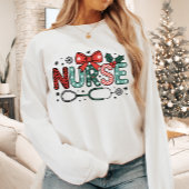 Nurse Stethoscope Cute Christmas Sweatshirt