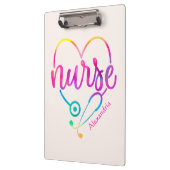Nurse Stethoscope Klemmbrett (Links)