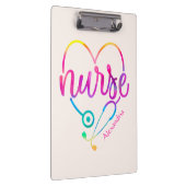 Nurse Stethoscope Klemmbrett (Rechts)