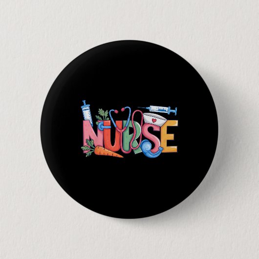 Nurse Stethoscope Niedlich Coquette Bow Stethoscop Button (Vorderseite)