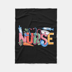 Nurse Stethoscope Niedlich Coquette Bow Stethoscop Fleecedecke