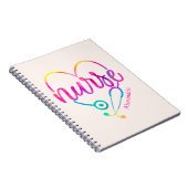 Nurse Stethoscope Notizblock (Rechte Seite)