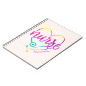 Nurse Stethoscope Notizblock (Linke Seite)