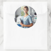 Nurse Stickers Geburtstag (Tasche)