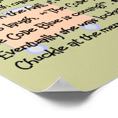 Nurse Story Art Poster "CODE BLUE IS COMING" (Ecke)