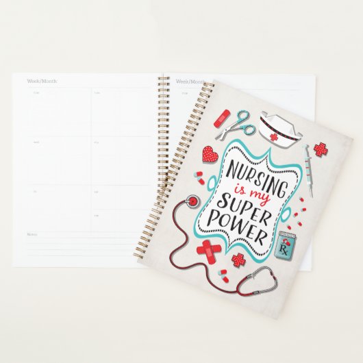 Nurse Super Power Planner Planer (Anzeige)