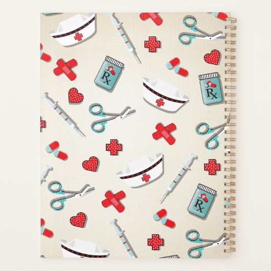 Nurse Super Power Planner Planer (Rückseite)
