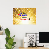 Nurse Superhero Poster (Heimbüro)