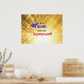 Nurse Superhero Poster (Küche)