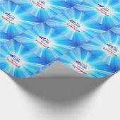 Nurse Superhero, Spaß Geschenkpapier (Ecke)