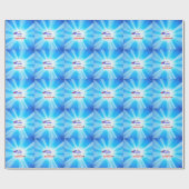 Nurse Superhero, Spaß Geschenkpapier (Flach)