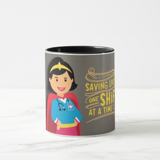 "Nurse Superhero" Tasse zum Verkauf (Zentrum)