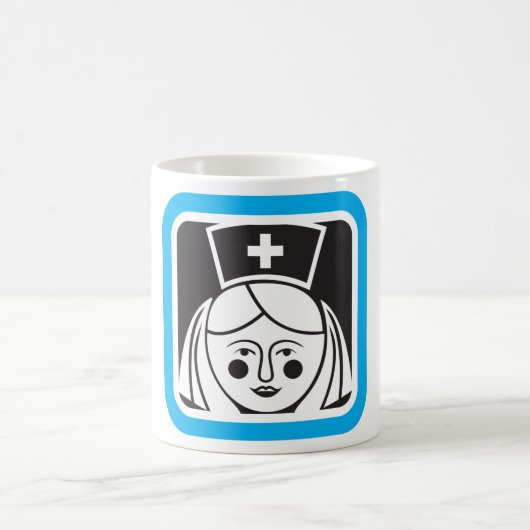 Nurse-Symbol Kaffeetasse (Mittel)