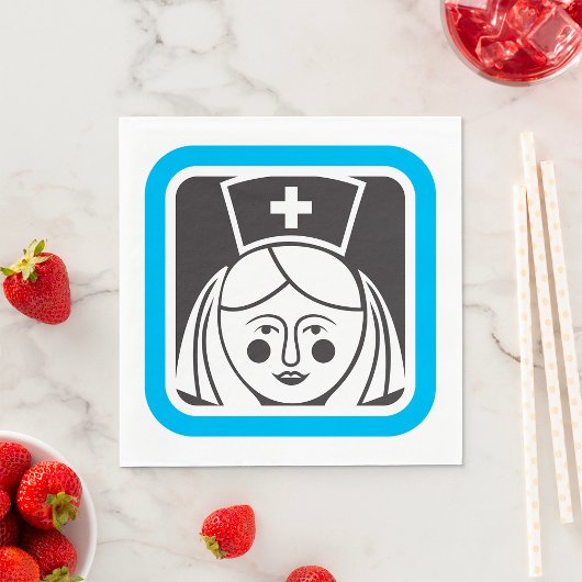 Nurse-Symbol Serviette