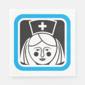 Nurse-Symbol Serviette (Vorderseite)