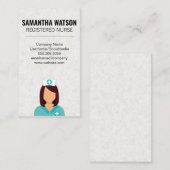 Nurse-Symbol Visitenkarte (Vorne/Hinten)