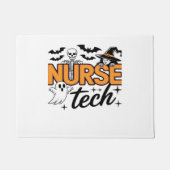 Nurse Tech - Halloween - mit Skelett, Hexe und Fußmatte (Vorderseite)