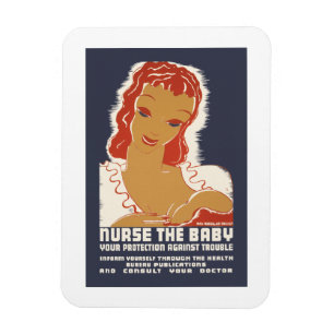 Nurse the Baby Magnet